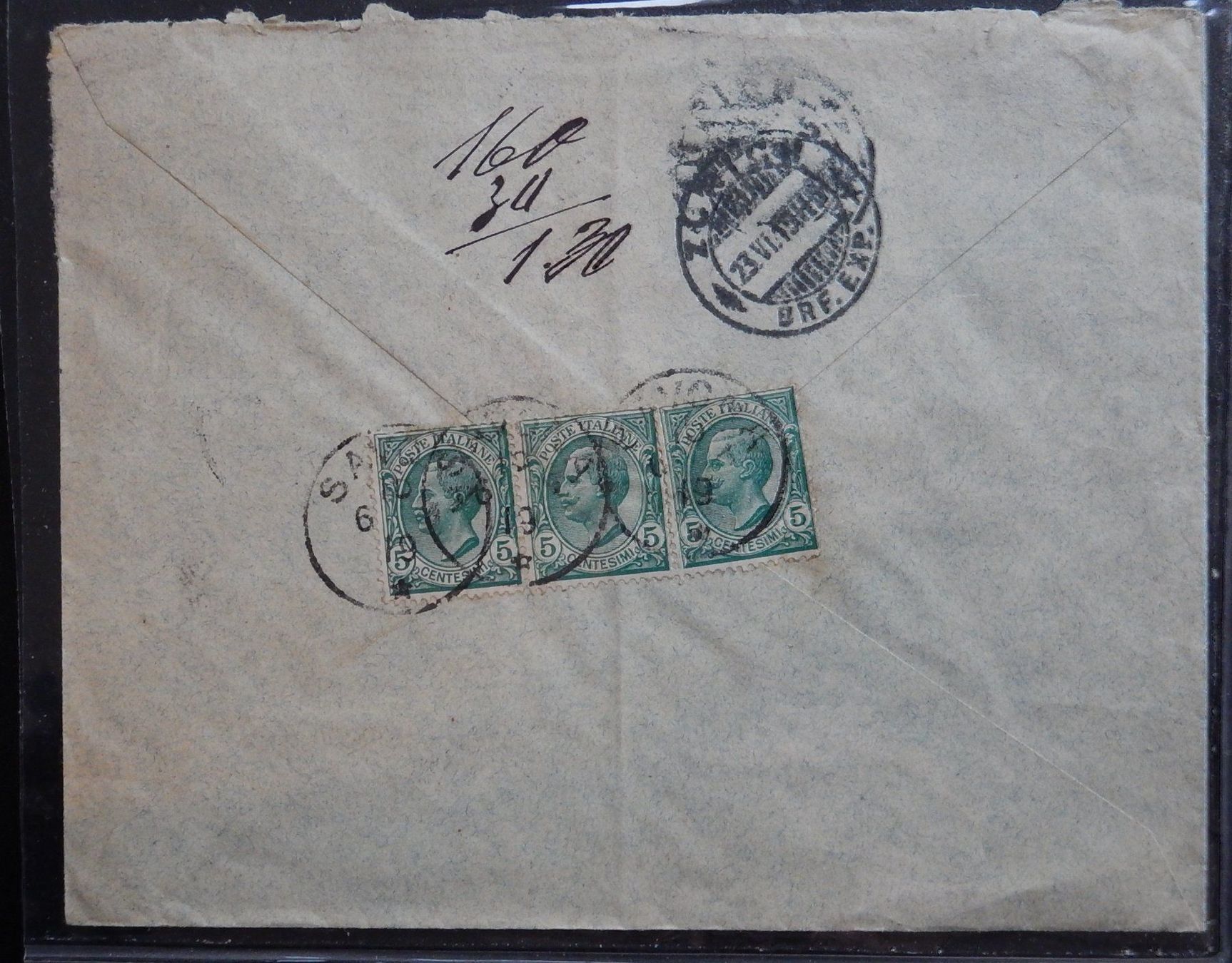 Tutti i francobolli: Italien Brief nach Schweiz 1919 – Usato da Zürich venduto da Muehlekauf 1