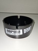 Norma Bauelemente Werbe-Aschenbecher Schwarz