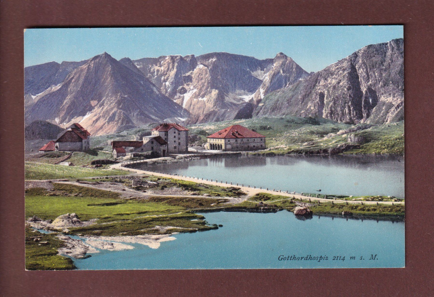 Cartoline postali: GOTTHARD-HOSPIZ – Usato da Pully venduto da nicecards