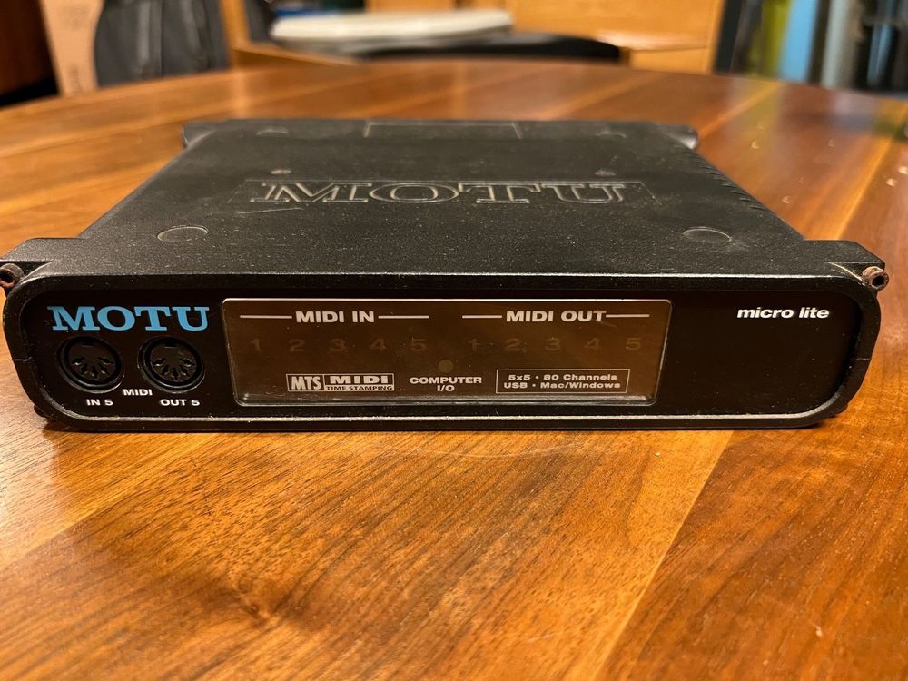 Motu microlite midi interface Kaufen auf Ricardo