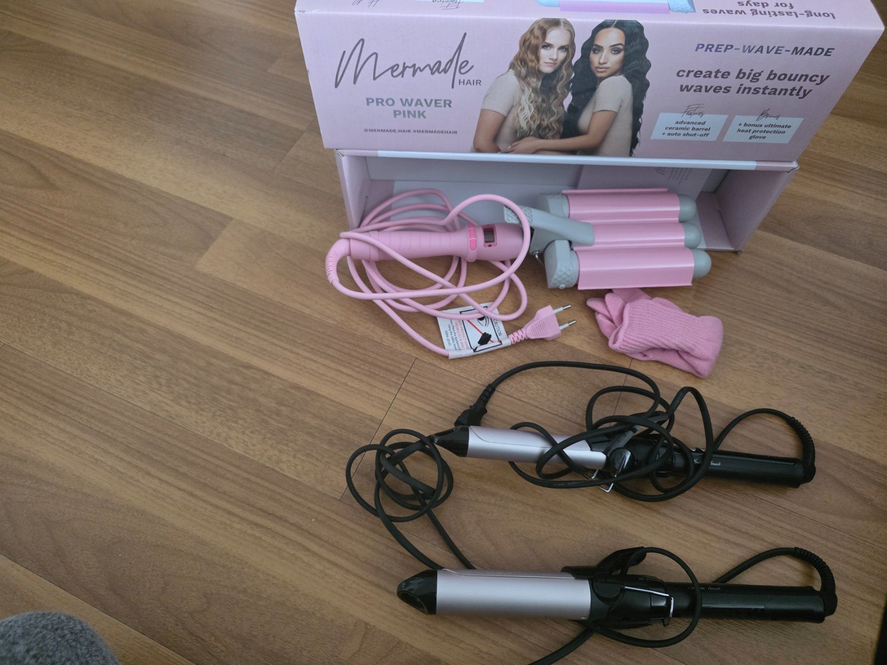 Piastre & Arricciacapelli: Welleneisen und Lockenstab set – Nuovo (secondo la descrizione) da Basel venduto da NyGrow