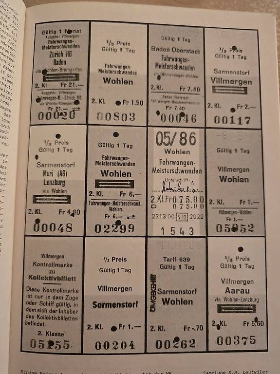 Libri: WOHLEN- Meisterschwanden bahn – Usato da Lignières venduto da grisoux41 1