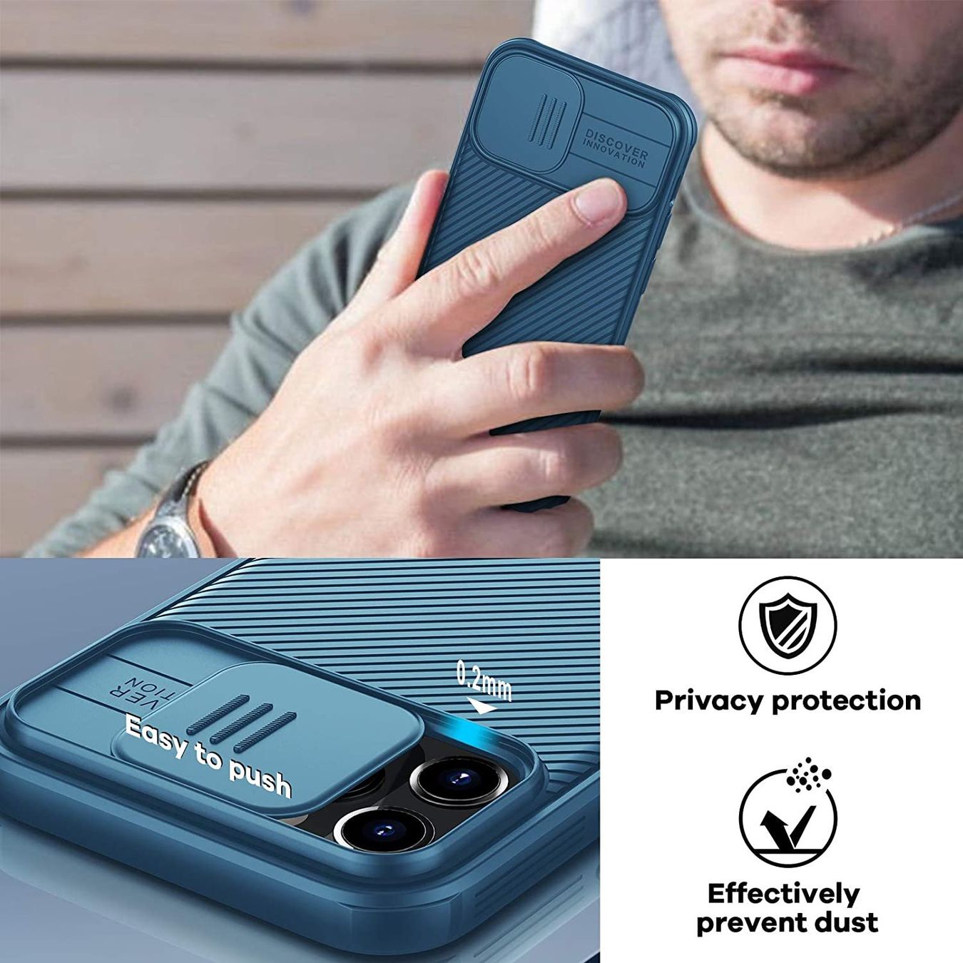 Coques & Protection écran: iPhone 12 pro/12 - etui avec protection camera amovible – Neuf avec emballage d'origine à Morges par DigiAC 2