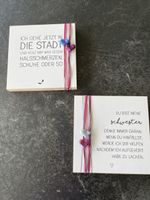 2 Holzdeko-Schilder mit Spruch - Geschenkidee! Top