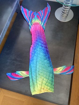 Meerjungfrau Flossen für Kinder, Grösse 120 cm