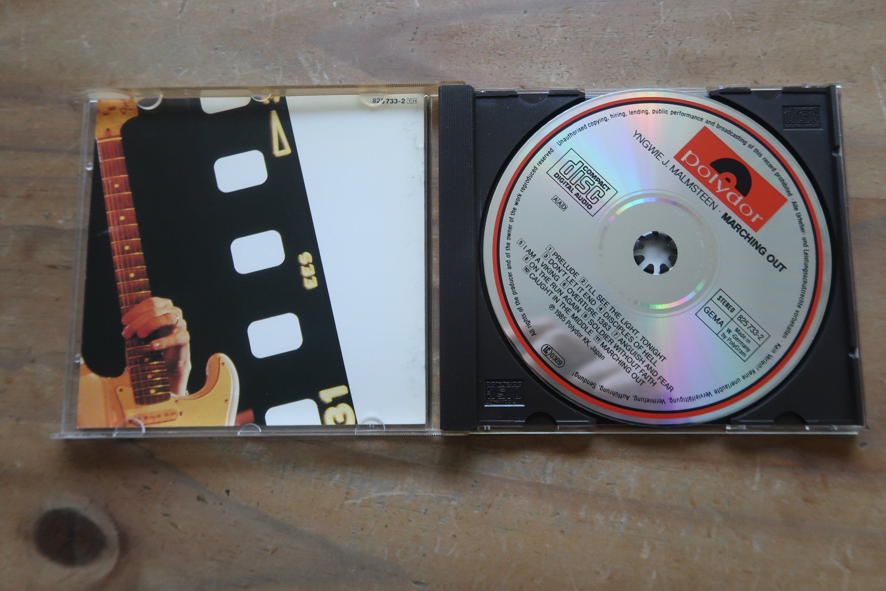 CD: YNGWIE MALMSTEEN - MARCHING OUT - CD – Usato da Basel venduto da Patiscat 3