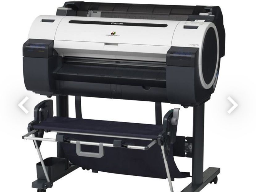 Canon Stampanti: CANON  PLOTTER DRUCKER  ipf 670   LIEFERUNG GRATIS – Usato da Thun venduto da altstadt-thun 1