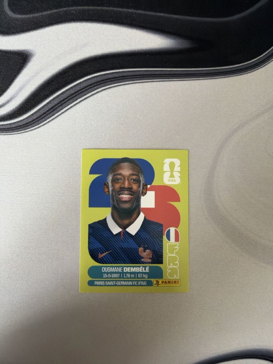 Panini Carte collezionabili: Panini Sticker Ousmane Dembélé  – Nuovo (secondo la descrizione) da Wangen an der Aare venduto da Gabriel008