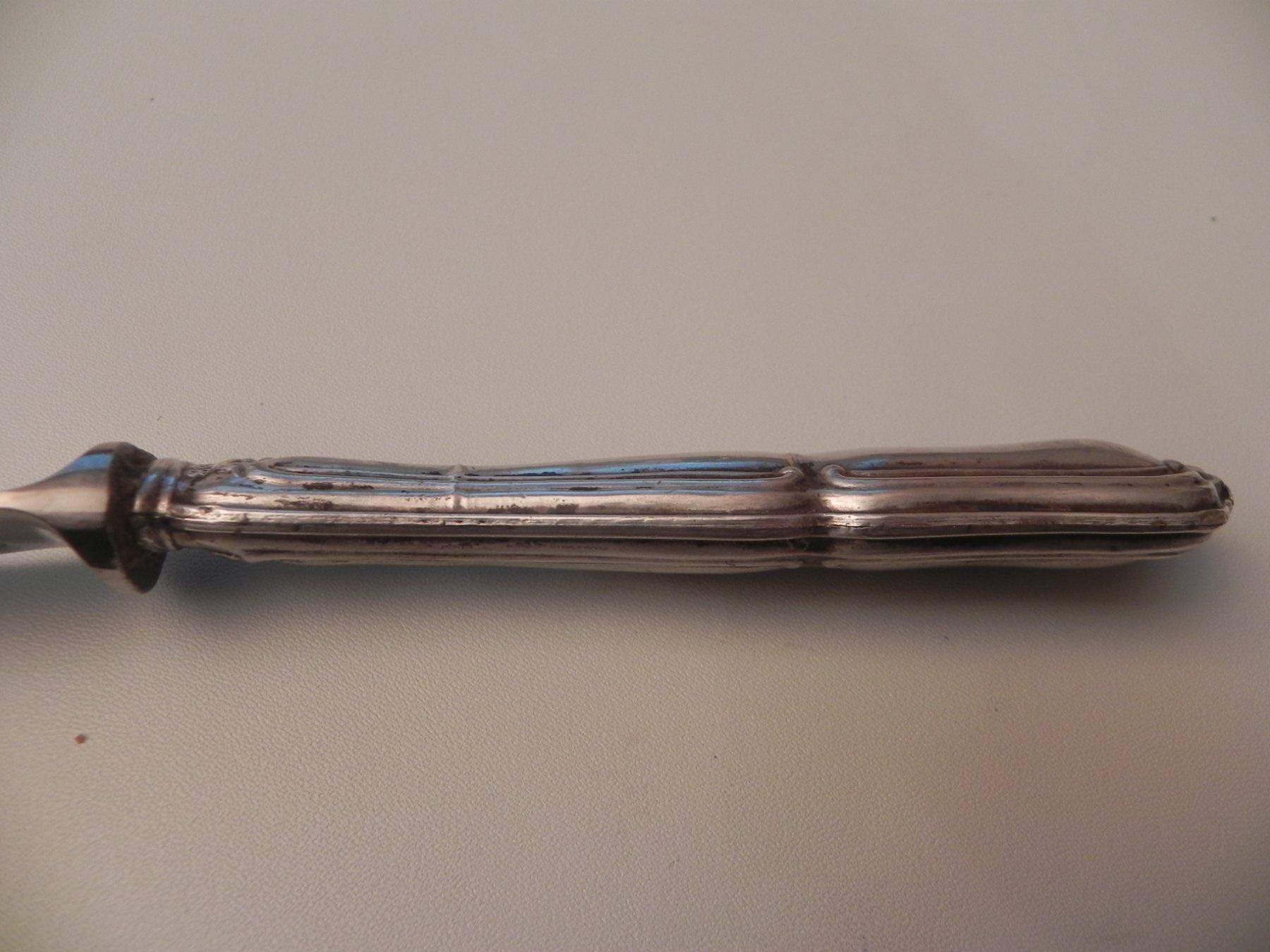 Posate: altes 800er Silber-Kuchenmesser / Messer – Usato da Minusio venduto da Lory64 6