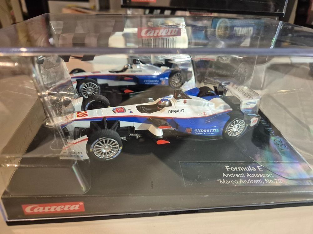 Carrera Rennbahnen: Carrera Evolution Formula E Andretti Autosport – Neu und originalverpackt aus Ennetbürgen von Perlen01