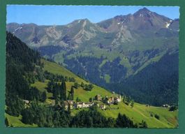 Niederrickenbach mit Brisen und Glattigrat, 1973, ungelaufen