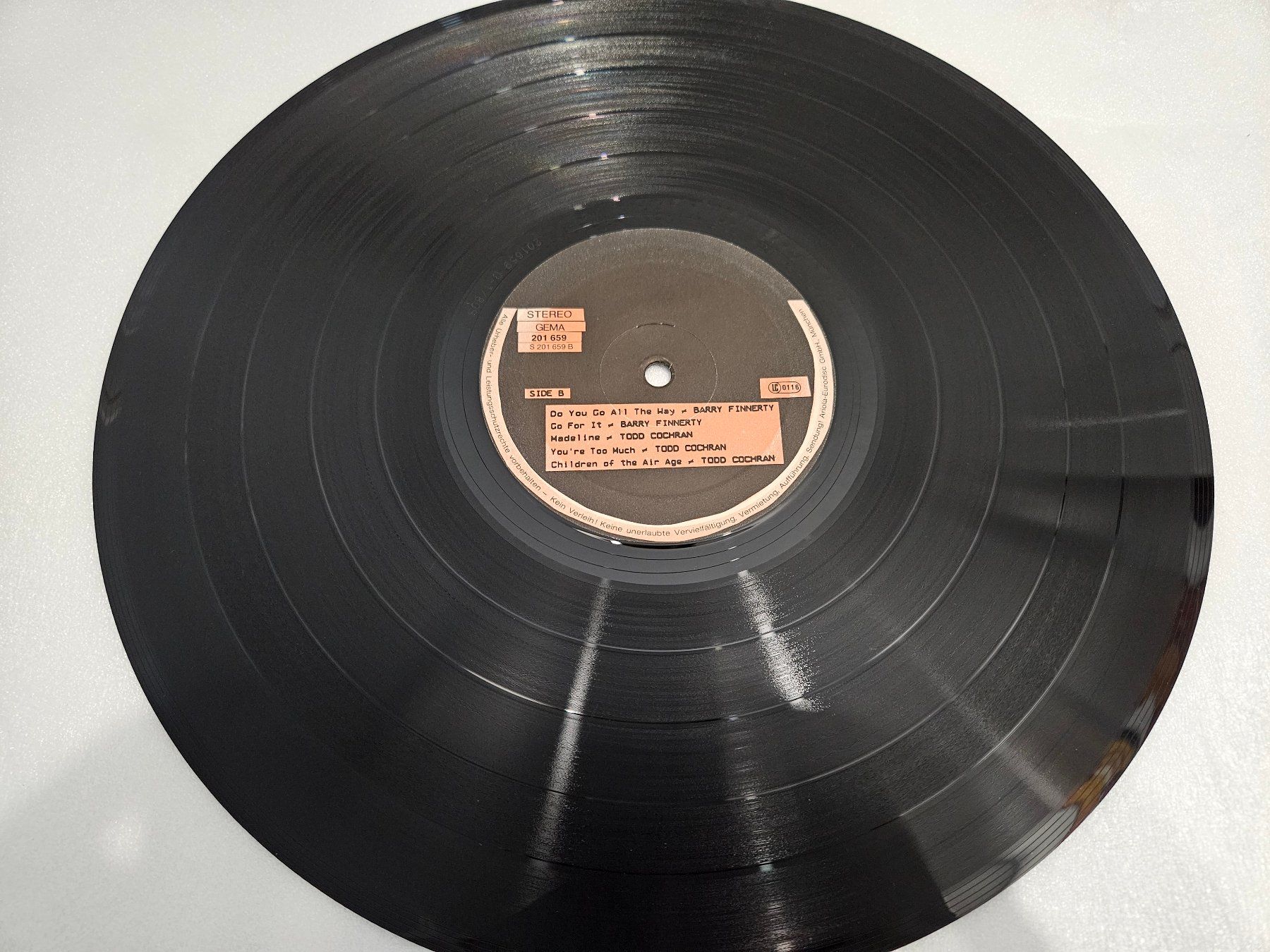 Dischi in vinile: PM – 1:PM – Usato da Uster venduto da Vinyl-Leidenschaft 5