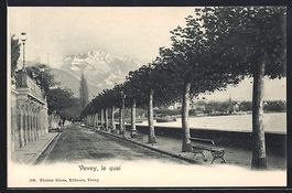 AK Vevey, Le quai