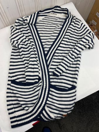 LTB Strickjacke, Cardigan, Grösse L, gestreift