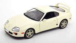 Toyota Supra IV Targa JZA80 1993-2002 RHD weiss   1:18