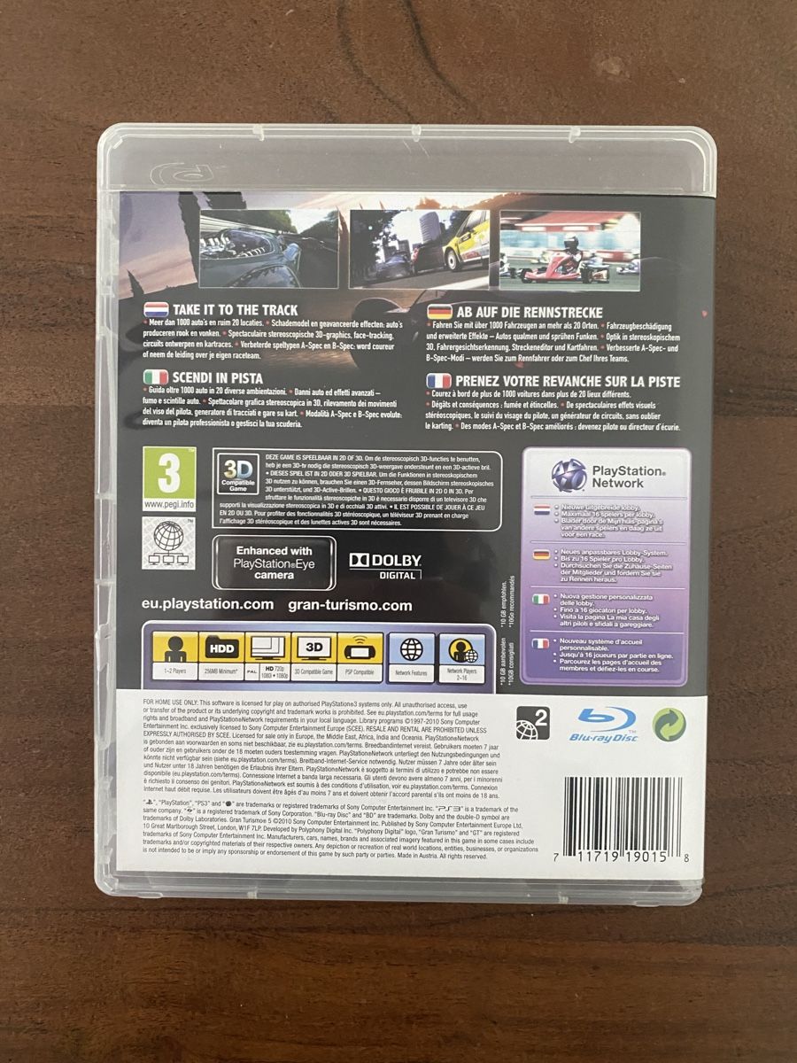 Sony Spiele: Gran Turismo 5 für PS3 – Gebraucht aus Thunstetten von Virus_33 2