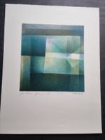 SVEN KNEBEL LITHOGRAPHIE SIGNIERT KÜNSTLERPROBE