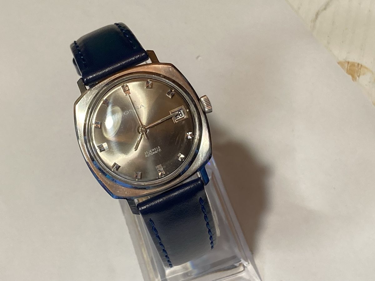 Orologi: Onsa Vintage Uhr der 70 er Automatic 34 mm – Usato da Glattbrugg venduto da vintagemania 3