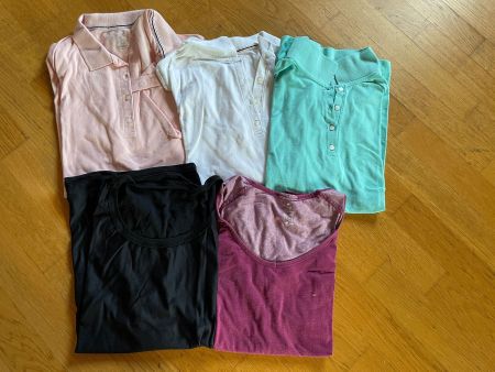 Poloshirt & Sportshirt Paket Gr. L/XL
