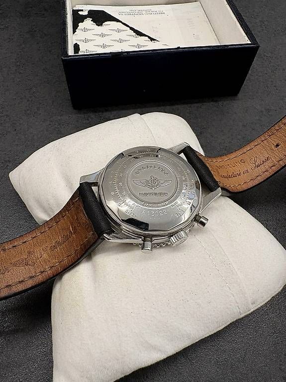 Orologi: Breitling Old Navitimer A13022  1993, Box & Rechnung – Usato da Baar venduto da Soccer1818 2