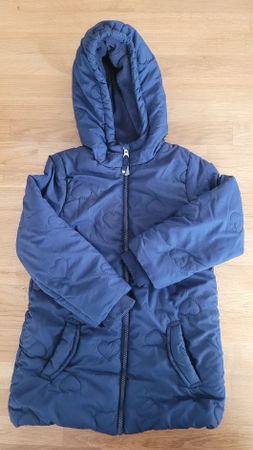 Warme Winterjacke/-mantel Grösse 110/116