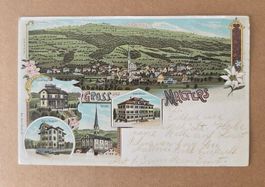AK Ansichtskarte Litho Gruss aus Malters Luzern