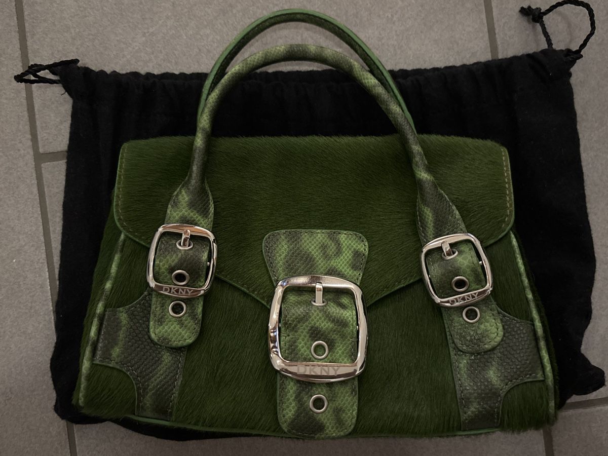 DKNY Borse: DKNY Green Handbag – Usato da Luterbach venduto da fib_6f85