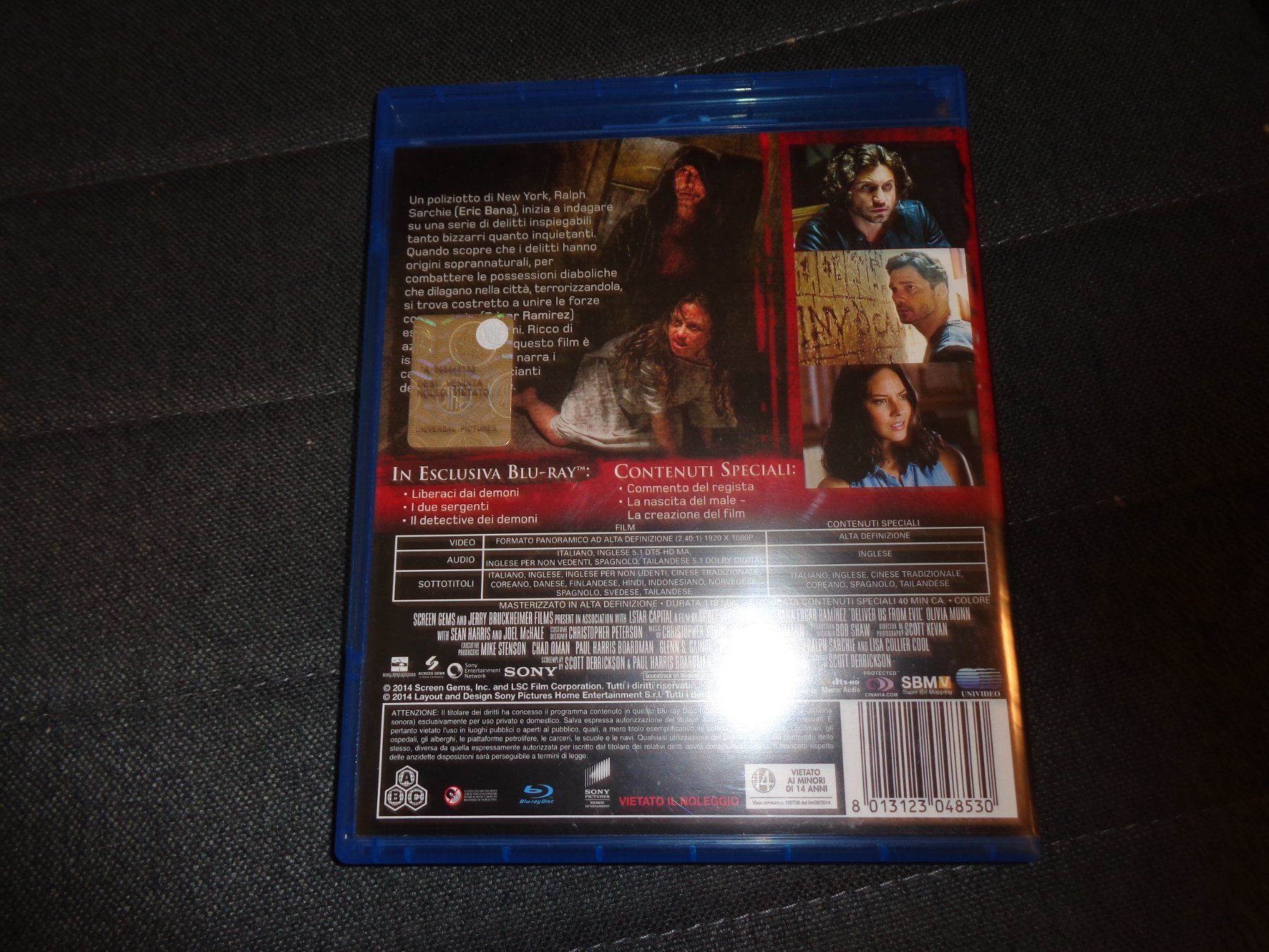 Tutti i DVDs: Liberaci Dal Male BLU-RAY – Usato da Olten venduto da Disc-Verkauf 2