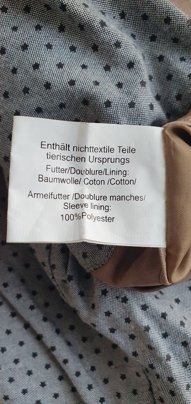 Manteaux: Mantel Leder braun, Gr. 38 – D'occasion à Möriken AG par Katze110 5