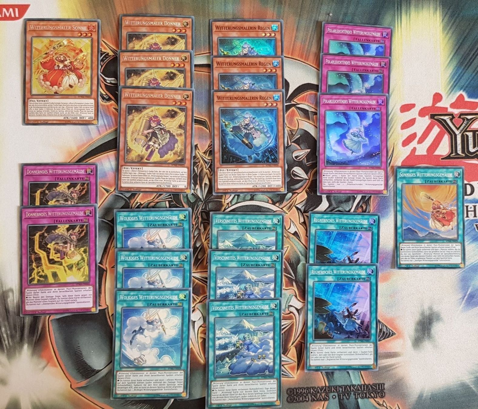 Yugioh Carte collezionabili: Yugioh Witterungsmaler Set – Nuovo (secondo la descrizione) da Opfikon venduto da Steins_Siedlung
