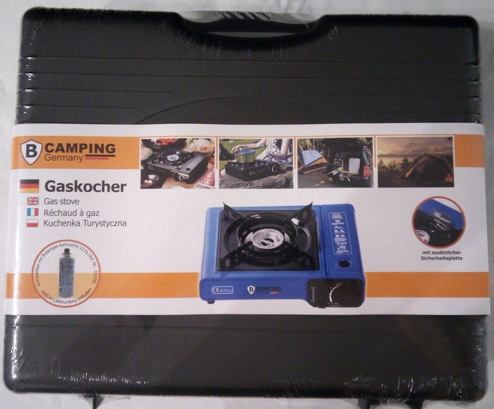 Cucine: B-Camping Gaskocher / Campingkocher – Nuovo e nell'imballaggio originale da Werdenberg venduto da EXA-Outdoor 5