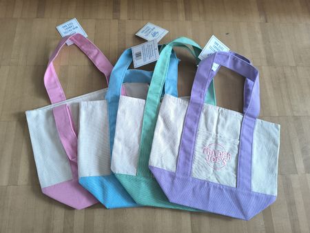 Trader Joe's Mini Tote Bag ganze Sommer Kollektion , NEU 