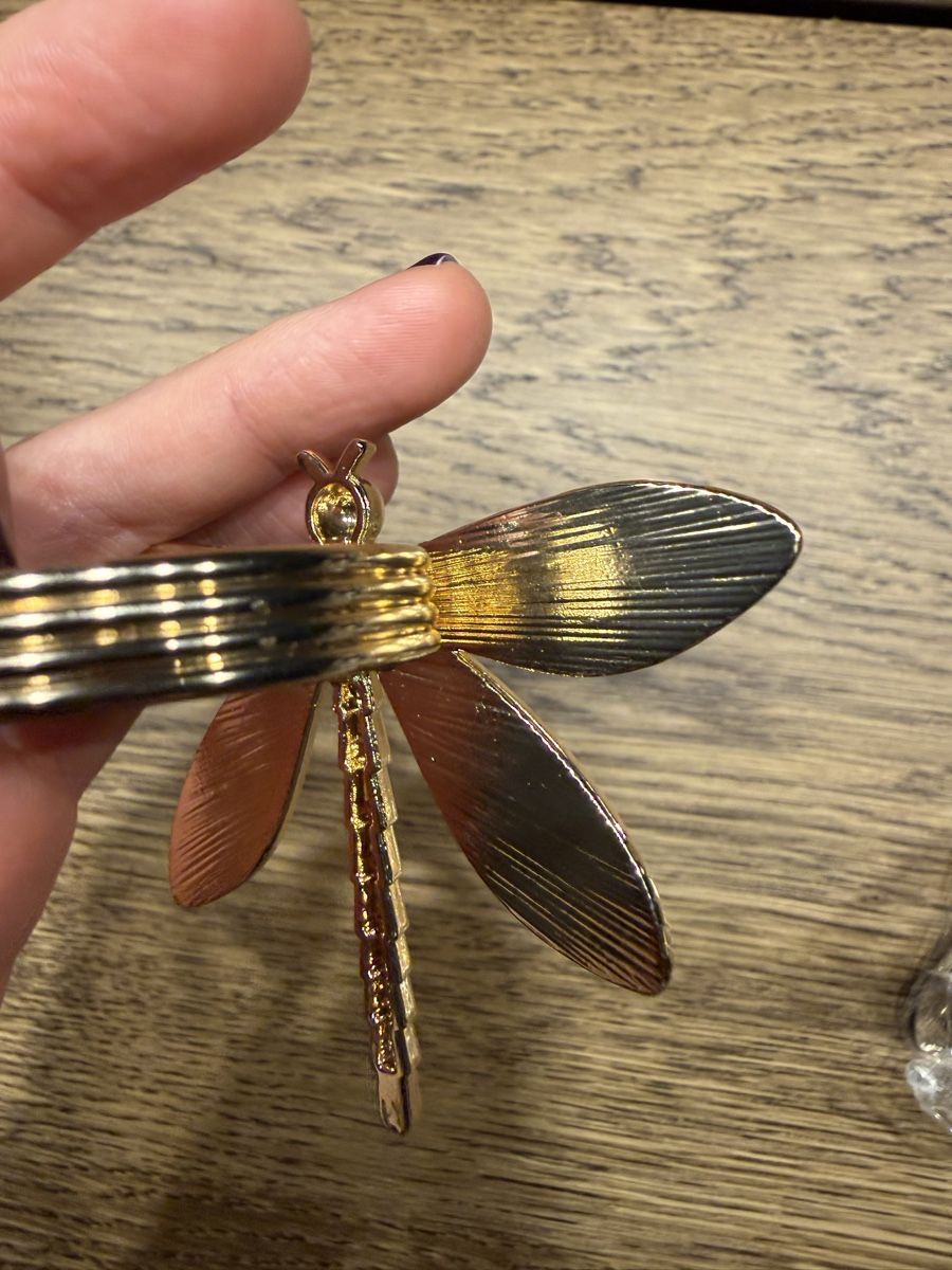 Sonstige Dekorationen & Accessoires: New dragonfly napkin rings - 8 pieces – Neu und originalverpackt aus Zug von Nat.yushkevich 1