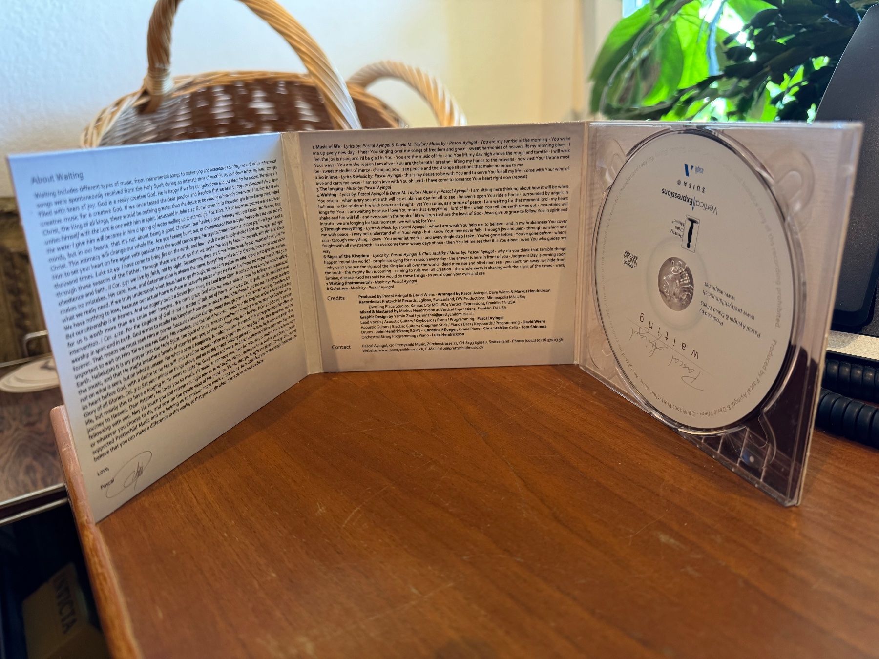 CD: Pascal Ayingol - Waiting - HG41B – Usato da Küsnacht ZH venduto da pdproject 3