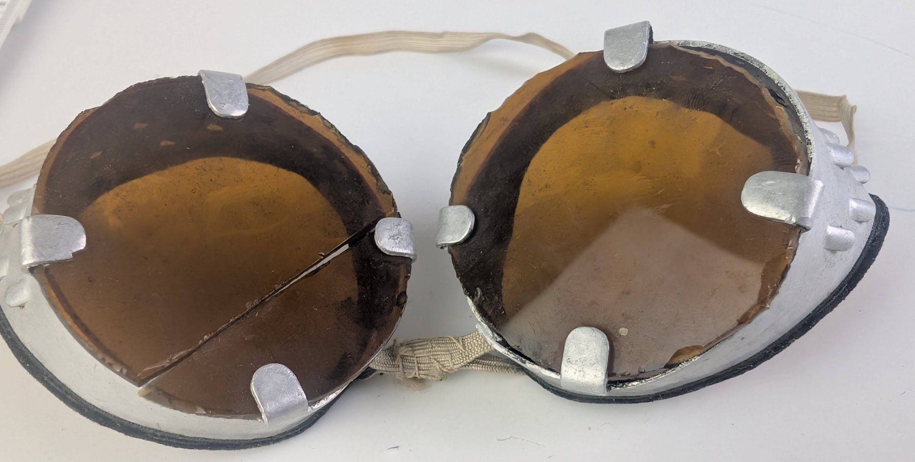 Occhiali & Lenti: Antike Skibrille / Oldtimer Brille, Vintage Style Ski – Difettoso da Zürich venduto da axolottchen 3