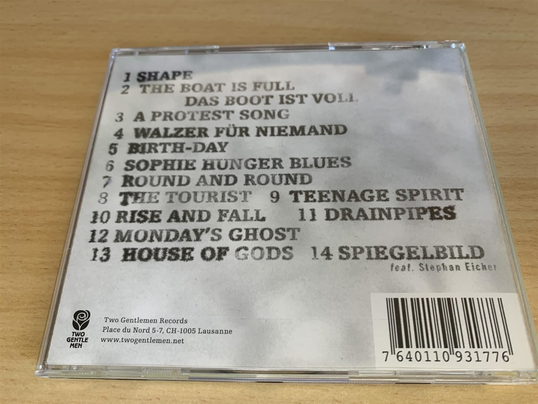 CD: Sophie Hunger – Monday's Ghost – Usato da Rikon im Tösstal venduto da Alpenmutz 1