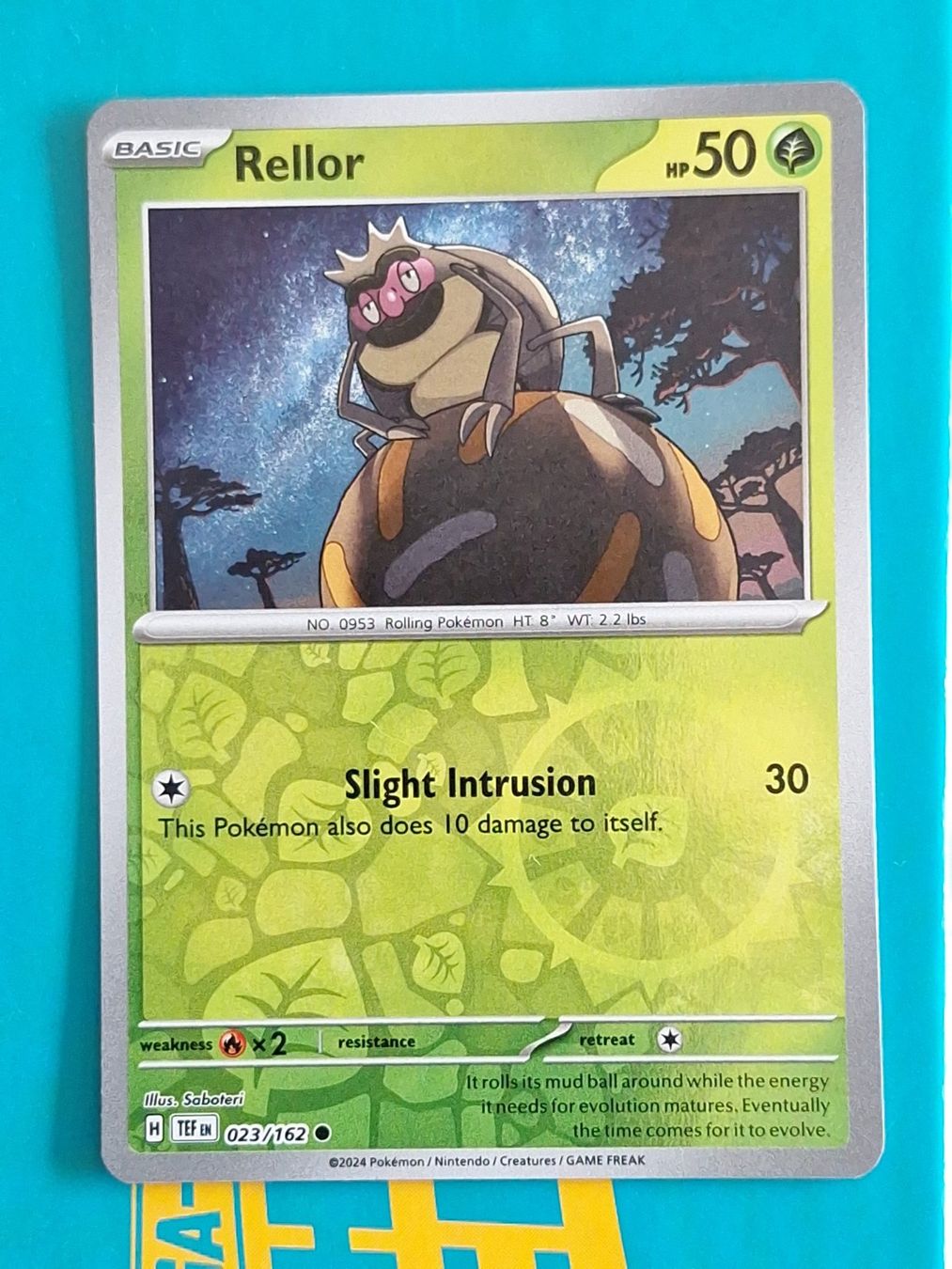Pokémon Carte collezionabili: Rellor - Pokemon Temporal Forces Reverse Holo - #2.6 – Usato da Altstätten SG venduto da GGsGameshop