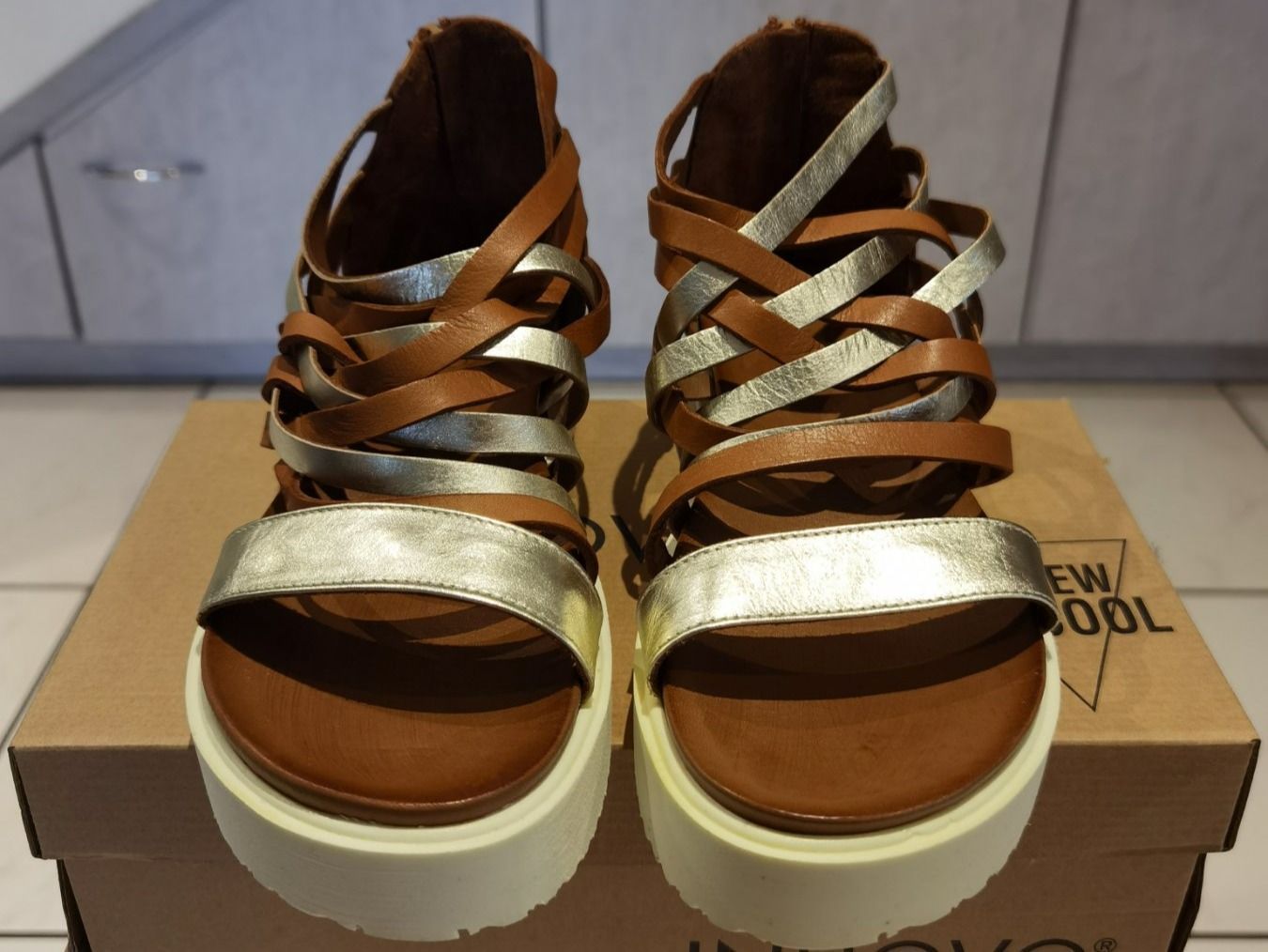 Chaussures femmes: Leder Sandalen Gr. 38 – Neuf avec emballage d'origine à Uerkheim par Justi.y 1