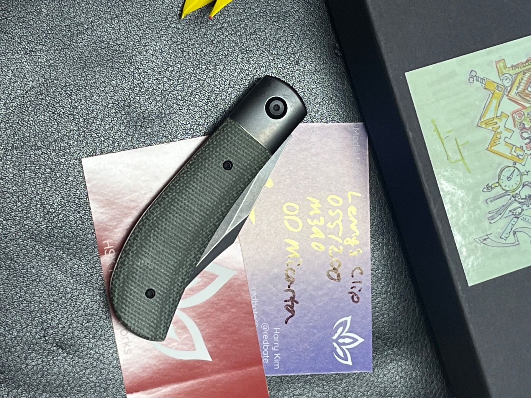 Coltelli tascabile: Lennys Clip Slipjoint 055/200 Messer – Nuovo e nell'imballaggio originale da St. Niklaus VS venduto da wildholzmann 2