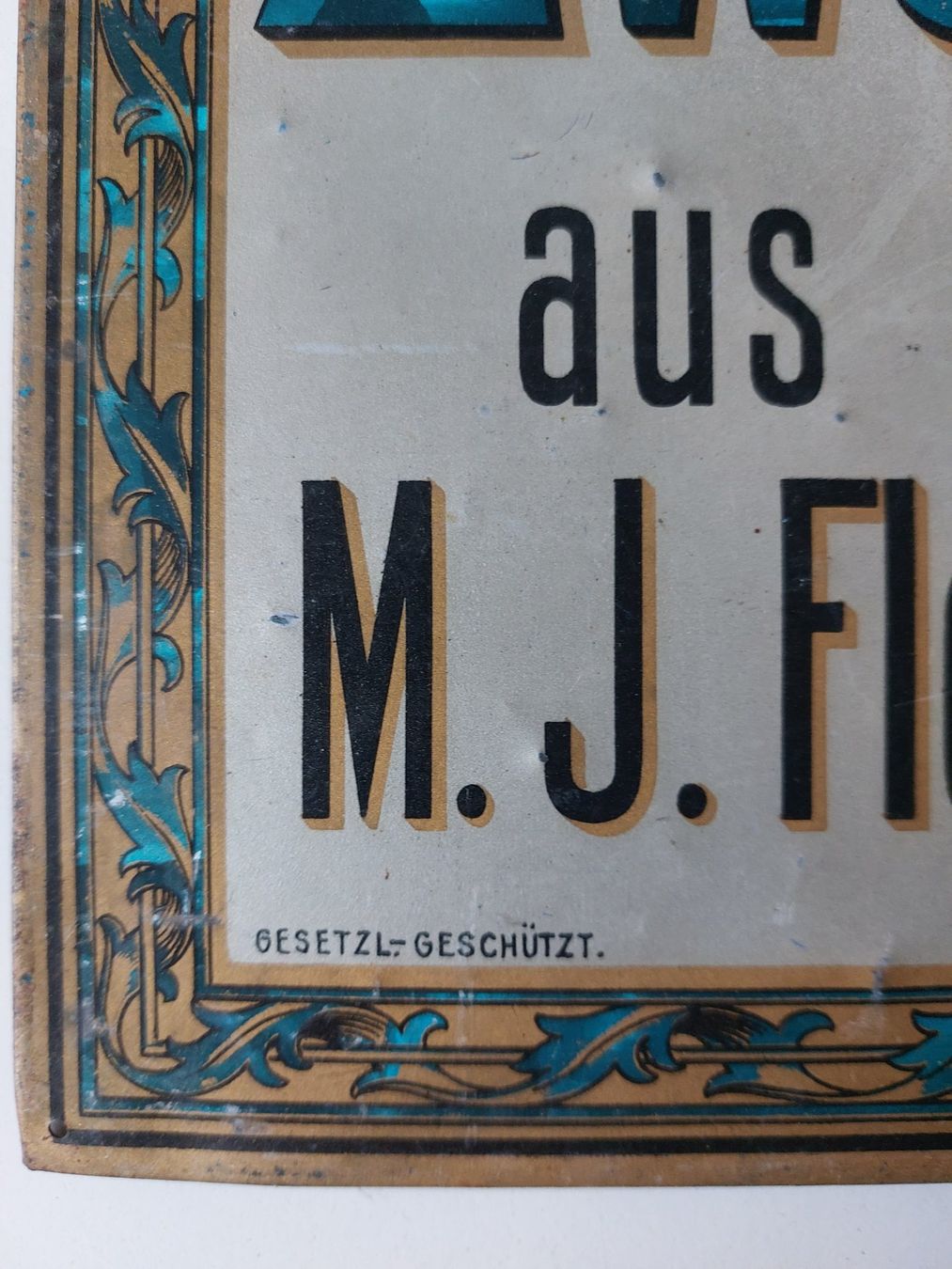 Feldschlösschen Insegne: Blechschild Zwetschenwasser plaque tôle – Usato da Schenkon venduto da Elbarto007 5