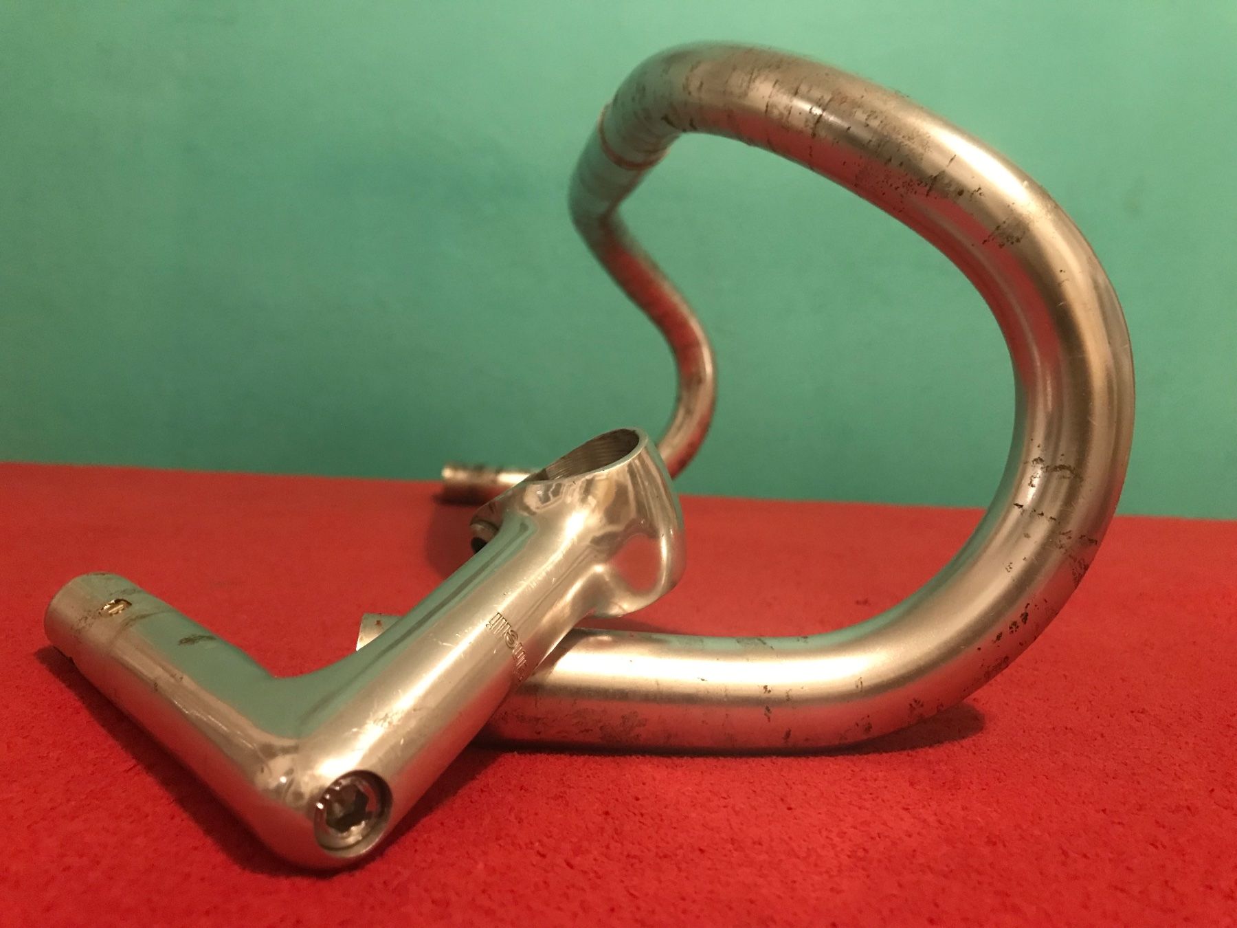 Cinelli Ersatzteile: Vintage Cinelli Lenker + Vorbau – Gebraucht aus bern von Bicicletas-80s-90s 1