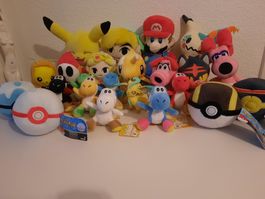 Nintendo Plüschfiguren, guter Zustand für Sammler! Toppreis!