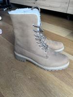 Warme Winterstiefel Gr. 39 mit Fellfutter