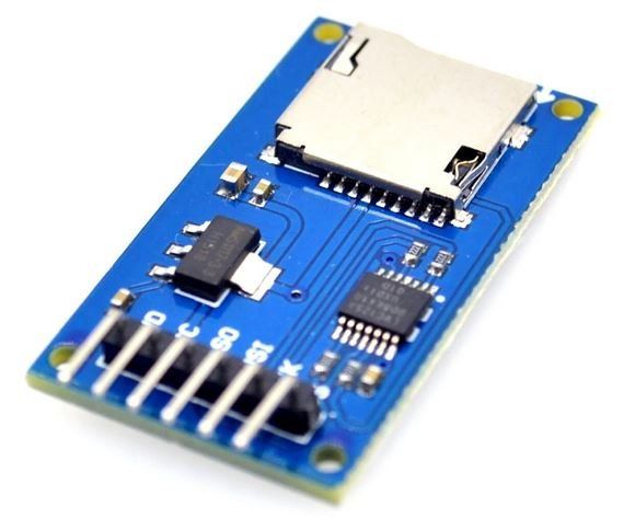 Elektronikbauteile: Arduino Micro-SD Card Reader Modul – Neu und originalverpackt aus Sursee von allduino