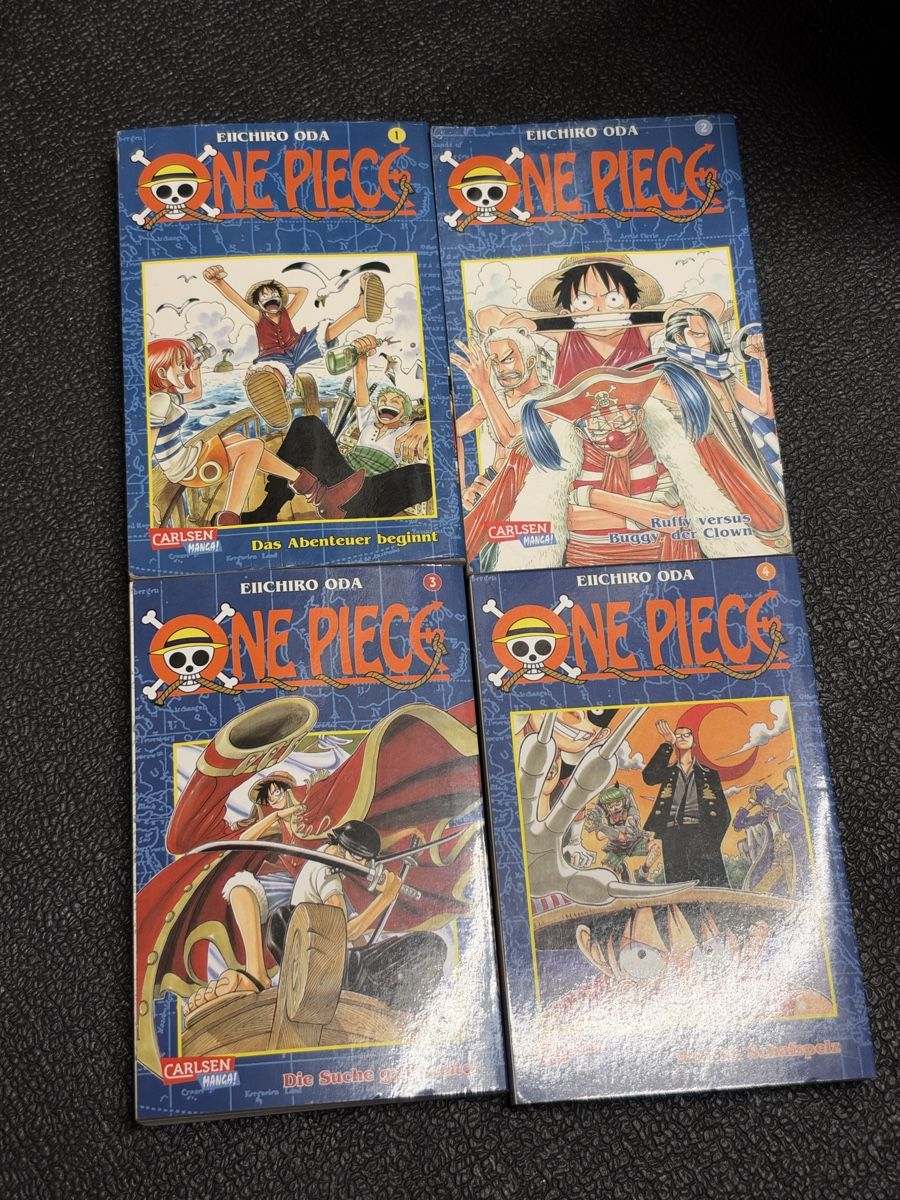 Comics: One piece Manga 1-4 – Gebraucht aus Matten b. Interlaken von anisacorner