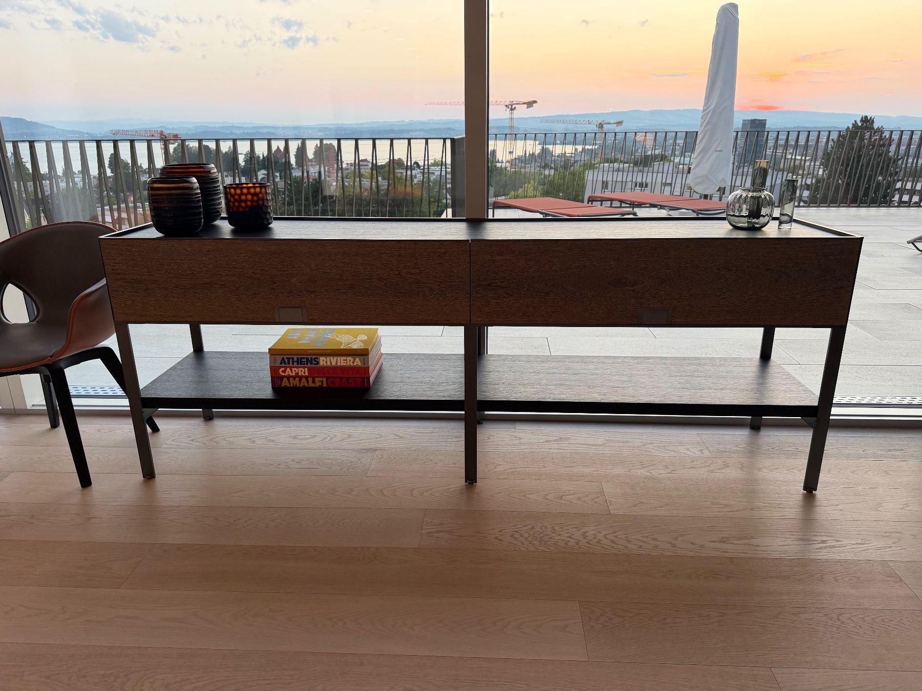 Console: Sideboard/ Konsole ERACLE von MAXALTO, Eiche und Sucupira – Usato da Zug venduto da ker_y92n 5