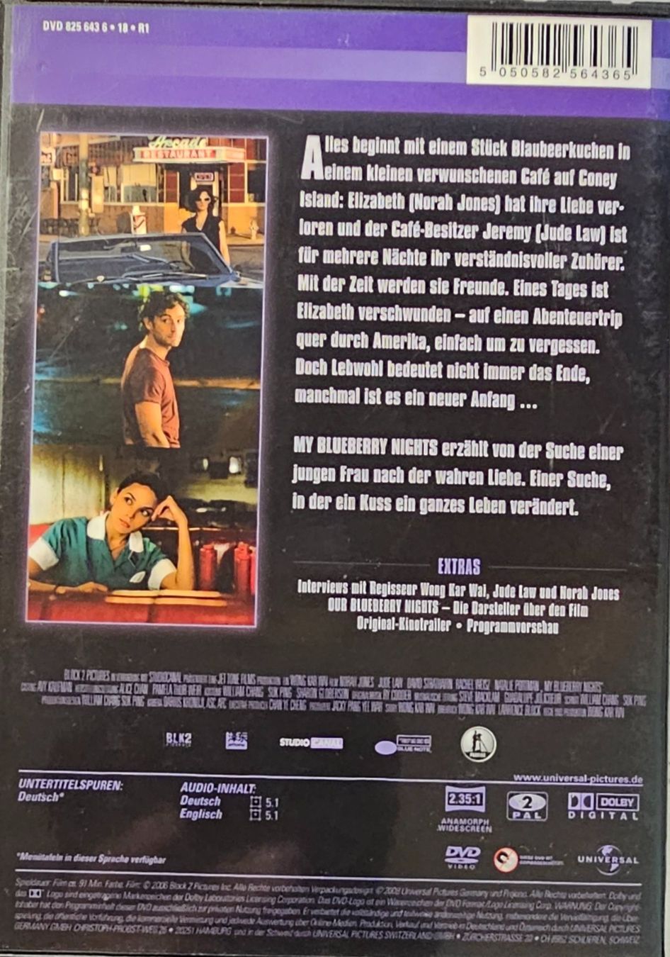 Tous les DVDs: My Blueberry Nights – D'occasion à Wahlen b. Laufen par Cg10 1
