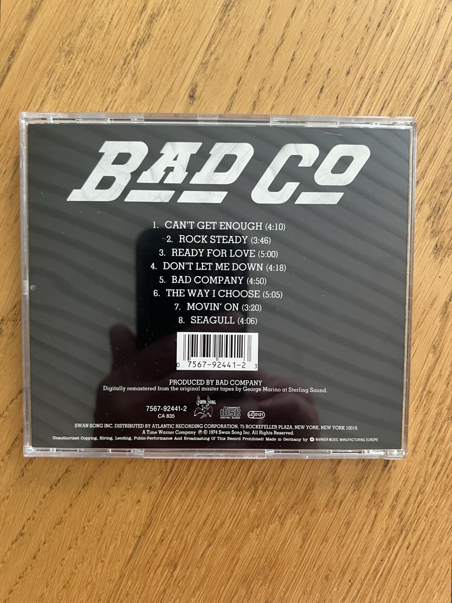 CD: Bad Company: Debut CD (1974) – Nuovo (secondo la descrizione) da Hünenberg venduto da Paddels 1