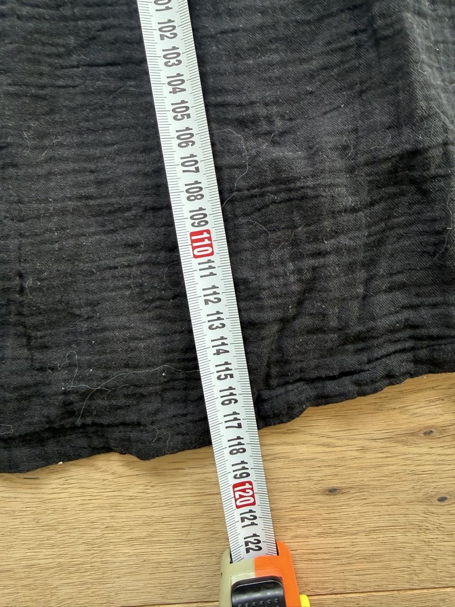 H&M Vestiti: Robe chemise noire en coton XL – Usato da Zürich venduto da Irassa 3