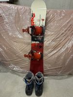 Snowboard mit Bindung und Schuhen gebraucht